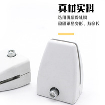 Left steel hardware desktop plastic screen glass clip origin simple supply desk table screen baffle clip