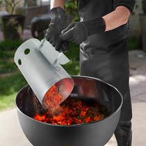 Nylon Handle Fire Starter Barbecue Chimney Starter Barbecue