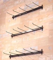 Hat helmet display rack hats wrought iron wall interior decoration display rack adhesive hook hanging restaurant Wall