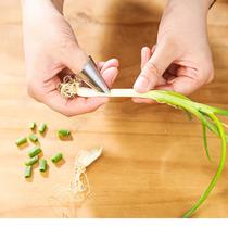 Peeling edamame artifact Picking bean horn peeling stainless steel iron nail set Broad bean peeling tool Armor orange peeling device