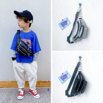 Boy running bag tide bag 2021 New Girl crossbody bag leisure foreign baby chest bag travel Wild