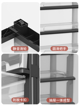 Infanthexpenhalpthickdrawer-type cabinet toy snack babys locker household plastic babys wardrobe