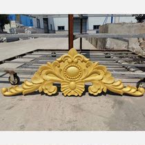 eps mountain flower foam decoration foam relief European Villa exterior wall imitation sandstone background triangle finished