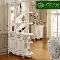 European-style entrance cabinet French hall cabinet Partition foyer cabinet Living room partition cabinet screen cabinet Bar wine cabinet