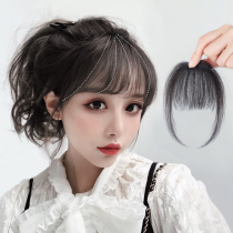 Fake bangs Female summer French bangs sideburns wig interline wig stickers forehead hair patch Net red invisible without trace