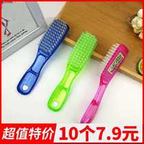 Thickened Crystal Brush shoe brush laundry brush household long handle brush plastic shoe brush cleaning multifunctional
