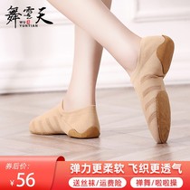 Dance shoes female soft bottom teacher professional cat claw practice shoes yoga jazz children adult room Zen dance autumn and winter