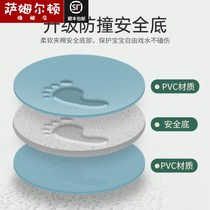 Samleton baby swimming bucket home foldable baby bath bucket transparent children swimming pool children Indoor