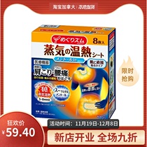 Imported steam hot patch to relieve neck and shoulder waist and abdomen pain mint patch 8 pieces