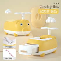 Childrens potted toilet toilet mens treasure special squat padded baby car toilet stool piggy portable large size