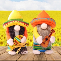 Fiesta Gnome Couple Cinco de Mayo Tomte for mexican Taco Tue