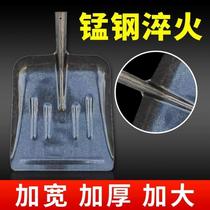 Shovel Agricultural manganese steel large king-size steel shovel Farm manure shovel shovel multi-function shovel head shovel artifact