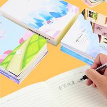 Notebook literature and art exquisite diary wholesale Primary School students b5 notepad thickening a5 book postgraduate entrance examination cute girl heart simple College students super cute personality creative stationery