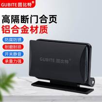 High-insulation Co-page Office Glass door Closed aluminum alloy door folding company shuttle door-free door hinge accessories