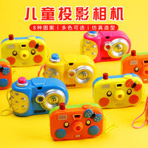 Childrens camera toy music simulation can take pictures projection early education girl boy puzzle baby song Child song child