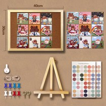 ins Wind student cork board desktop decoration dormitory felt photo wall hanging Cork message board background board