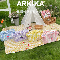 Japan ARKIKA pet out-of-pocket bag shoulder bag with cat dog out-of-pocket cat bag portable