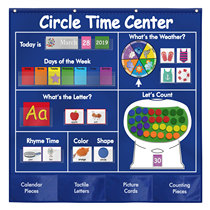 Novelty Calendar Weather Chart Preschool Learning Chart Set