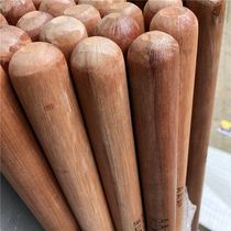 Spade spade Wooden handle hoe wooden handle round mouth wooden stick Spade head one solid wood handle Imported acacia wood handle