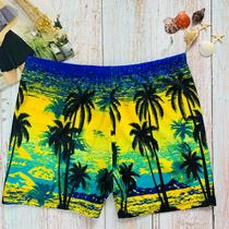 New Adult Swim Pants Mens Flat Corner Pattern Big Code Spa Beach Pants Loose Mens Swimming Trunks