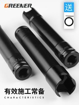 Electric wrench sleeve head hollow type extended 24 opening sleeve 27 hexagonal thickening U-shaped mountain wood board hand 2