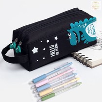 Pen bag 2021 new popular middle school students girl pencil box multifunctional large capacity pencil box Net red cartoon