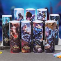 Stationery box boy cool shake net red with the same king glory boy stationery box large capacity pen holder for primary and secondary school men