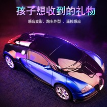 Childrens remote control car toy boy 5 Transformers robot gesture sensor 2021 New 3-6 years old long