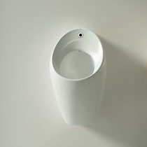 One-piece ceramic urinal automatic smart wall-mounted male black urinal sensor wall-mounted