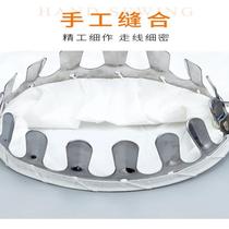 Fruit picker Telescopic rod fruit picker Stainless steel high-altitude fruit picker persimmon Pipa apple orange rod artifact