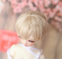 {} doll wig 6 points 4 points Giant Baby 3 points micro roll Zhengfeng male baby fake hair daily short hair