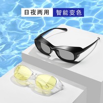 (Anti-wind and sand-UV) protective glasses color-changing sun glasses for men and women night vision goggles sunglasses