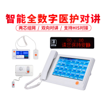 Hospital pager IP network medical video intercom system bedside elderly ward remote visit emergency wireless alarm hospital wired pager nursing home nurse station intercom system