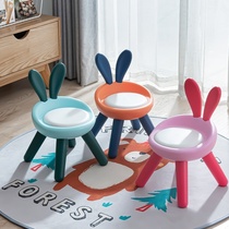 One-year-old baby stool backrest chair childrens home creative cute half 6 months foldable small 2-year-old baby learning to sit