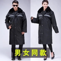 Mens winter cotton coat work cotton clothes mens soil winter cotton-padded jacket cold storage special work clothes medium Mens Long
