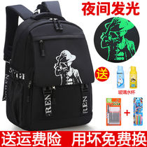 Converse backpack schoolbag Primary School students 1-2-3-4-6 grade boys reduce the burden waterproof childrens backpack 6-12