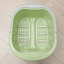 Household plastic foot wash basin Foot wash bucket Foot bath basin Deep massage bucket over the calf with rollers Health foot bath bucket
