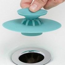 Bathroom bathtub floor drain cover leakage net Silicone floor drain plug Wash basin Kitchen sewer anti-blocking deodorant floor drain net