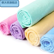 Pet supplies dog towel Teddy bath towel imitation deerskin towel cat bath towel multifunctional super absorbent towel large