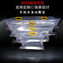 Live Fish Oxygenated Bag Transport Bag Oxygen Bagged Live Fish Bag Plus Oxygen Live Fish Bag Hand Fish Bag Oxygenated Punch Oxygen