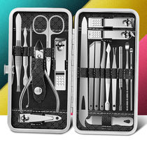 8-19 piece set of stainless steel nail clippers set household nail clipper nail dehulling manicure tools nail clippers