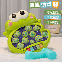  Gopher toy childrens electric game piano 1-2-3 years old baby infant puzzle early education multi-function machine 5