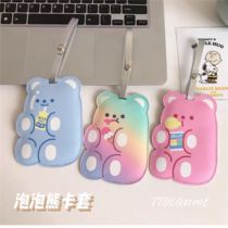 Suitcase luggage tag tag pendant Anti-loss cute label Tag name tag name creativity