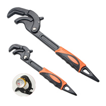 Universal wrench German pipe pliers tool set movable with Spring self-locking function super large open wrench