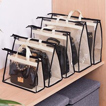 Breathable damp-proof bag-coated dust bag wardrobe sealed leather bag protective finishing collection na bag transparent hanging bag containing deviner