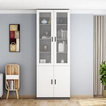  Zhilue office furniture Office file cabinet File information cabinet Wooden floor bookcase Low bookshelf Small cabinet under the table