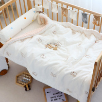 Baby quilt spring and autumn newborn children quilt baby quilt cotton four seasons Universal bean quilt autumn and winter blanket