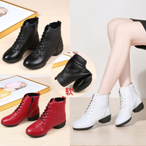 Winning with sailors dance shoes dance boots leather dance shoes womens soft bottom adult square dance shoes Four Seasons dancing shoes