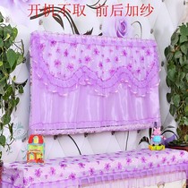 Turn on the boot (send remote control sleeve) 32 inch TV cover 55 inch 60 inch 65 inch edge TV dust cover universal