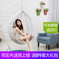 Cradle chair adult Qianqiu hanging chair swing indoor home hanging basket balcony swing Nordic outdoor courtyard